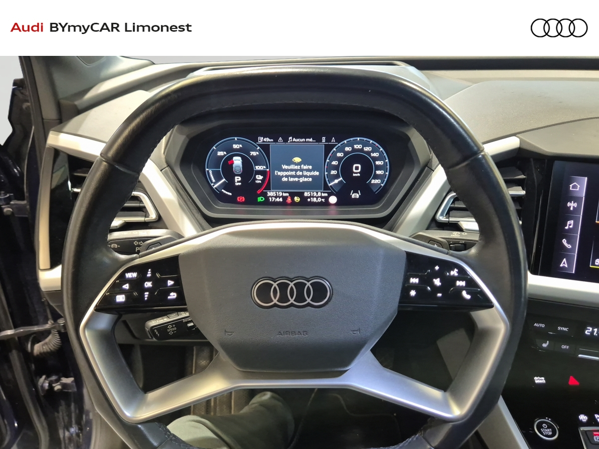Audi Q4 e-tron Sportback 40 204 ch 82 kWh — photo 10