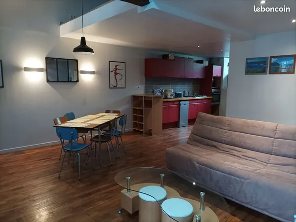 🏡 Maison/Loft meublé(e) 4 pièces - 100 m² au sol - Aixe-sur-Vienne