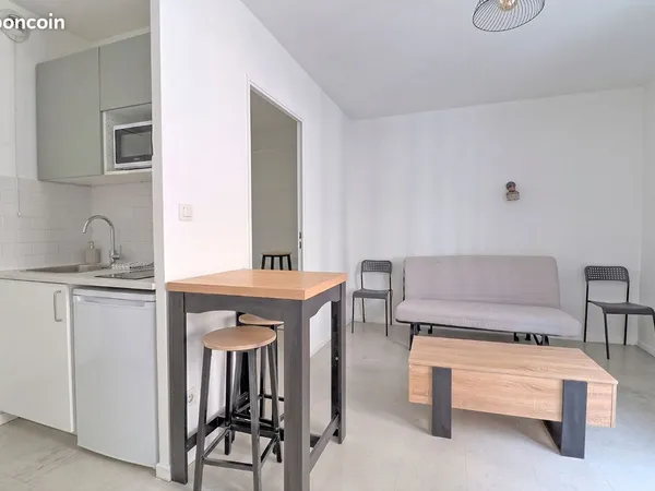 Studio 1 pièce 20 m²
