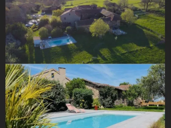 Propriété de caractère 300 m² - habitation, chambres d'hôtes/gîte, piscine - proche Albi