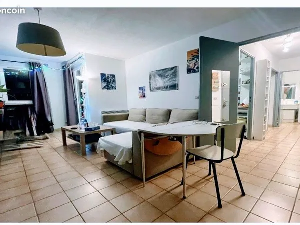 Vente T2 Monpellier Hopitaux 46m2 avec garage en sous-sol ,emplacement privilégié