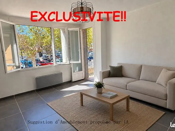 Appartement 3 pièces 54 m²
