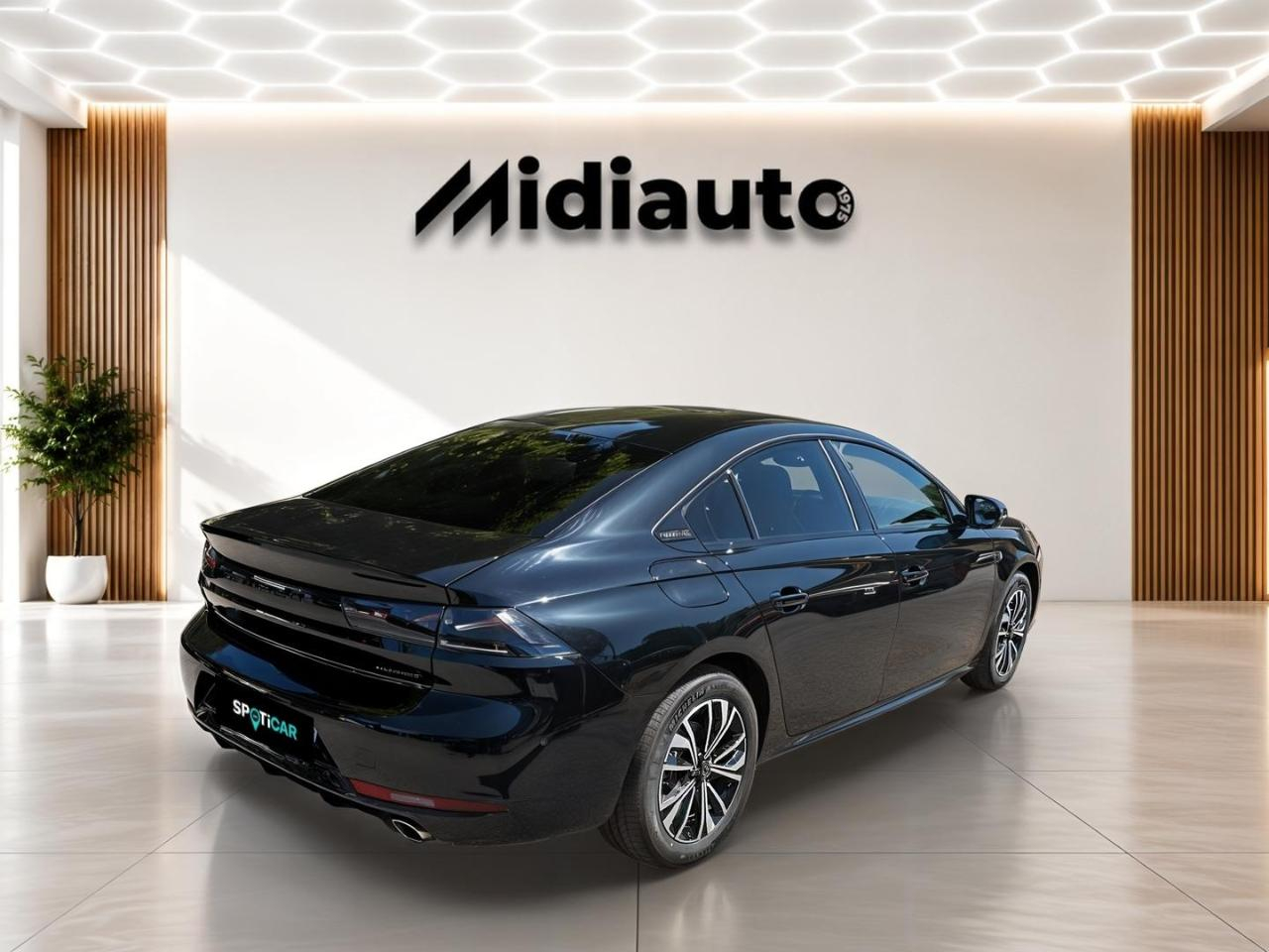 Peugeot 508 plug-in hybrid 225 allure e-eat8 + cuir / toit ouv — photo 6