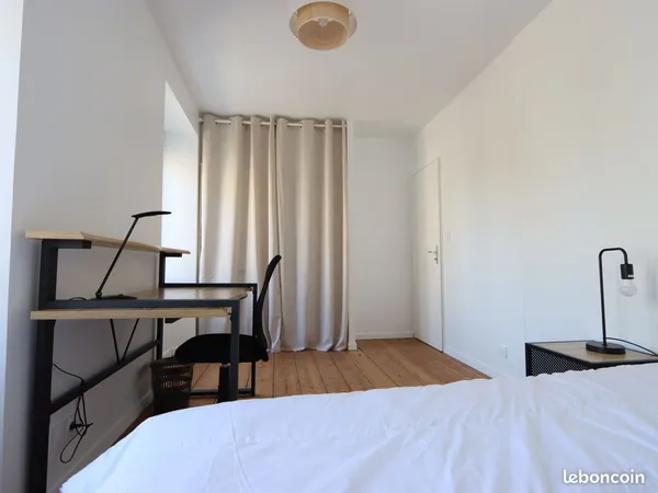 Colocation dans maison en plein coeur de Saint Brieuc, quartier Saint-Michel