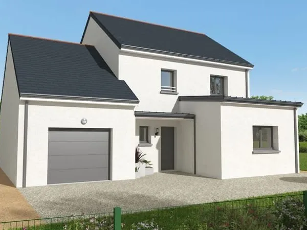 Projet de construction d'une maison 117 m² avec terrain à LE TRONCHET (35)