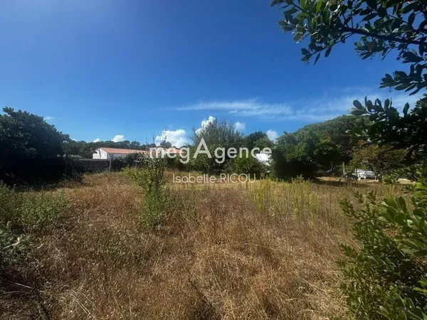 DOLUS D'OLERON, côte ouest, TERRAIN A BÂTIR de 700 m²