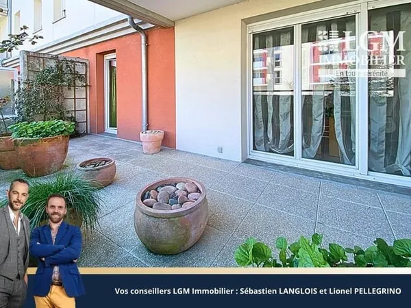 Muret, appartement T2 de 45m2 avec terrasse et 3 parkings