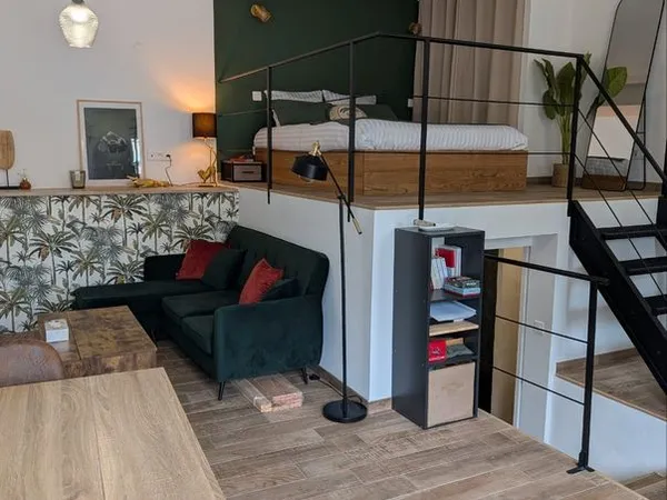 🗝️ Loft meublé/rénové - Robion, Luberon