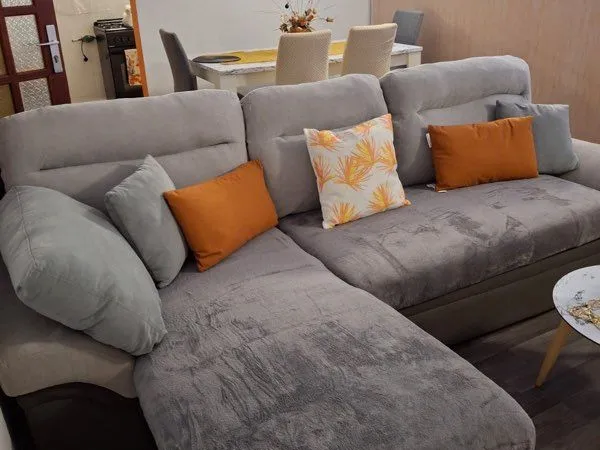 à louer - bas de villa f3 meublé - caraque, les abymes