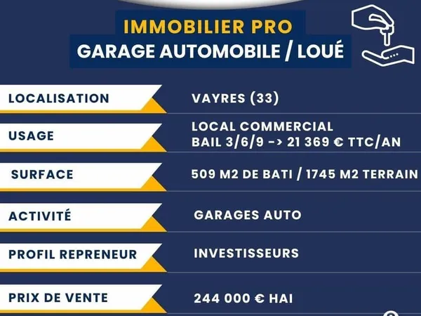 Immeuble 509 m²
