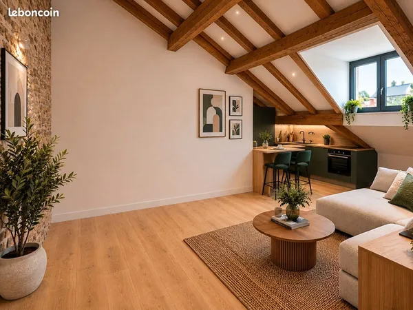 Appartement 2 pièces 58 m²