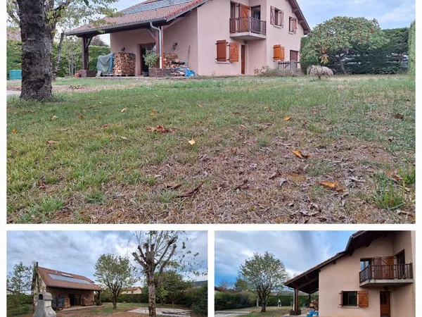 Maison familiale de 149 m² à Izernore — 5 chambres, parcelle de 900 m²