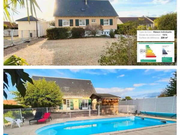 Maison familiale avec piscine