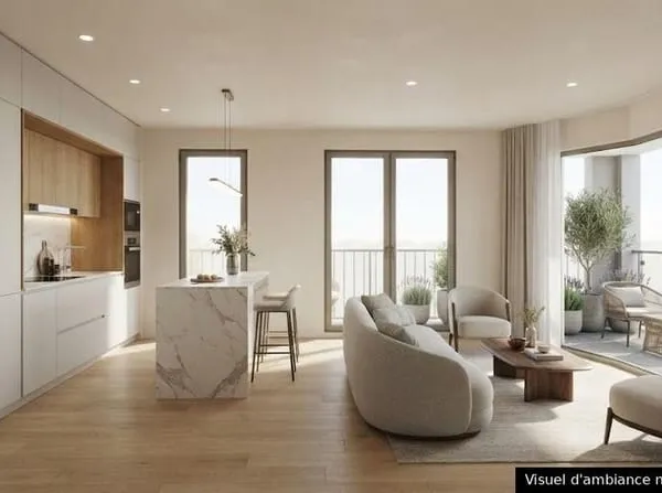 Coeur de Village au 2e pour ce Charmant T2 de 42 m² avec Loggia Est  Collonges-au-Mont-d'Or