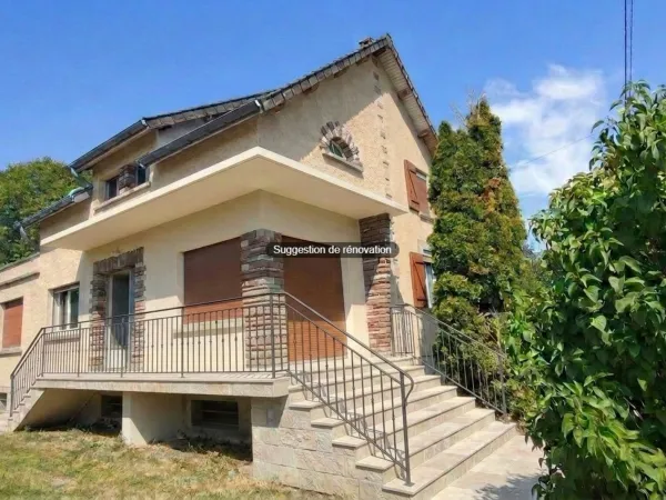 Maison de 117 m2, partiellement rénovée