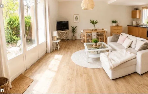 Appartement 80 m2 carré et jardin