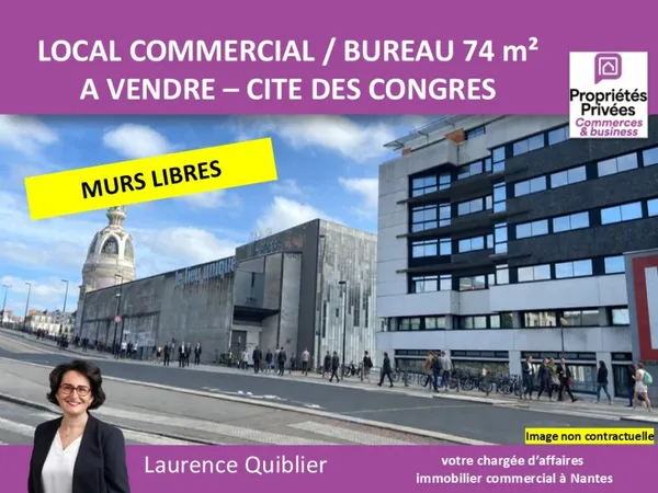 Commerce 1 pièce 74 m²