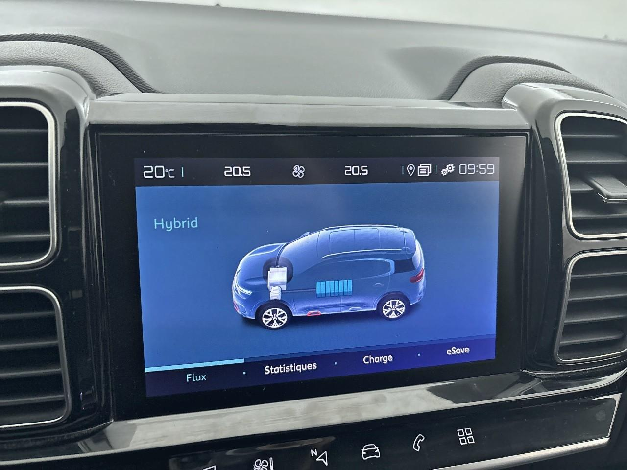 Citroën C5 Aircross hybride rechargeable 225 s&s e-eat8 c-series — photo 11