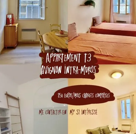 Loue appartement 60m²