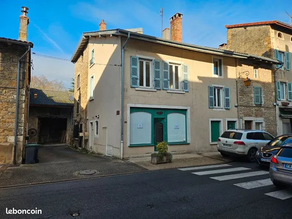 Appartement + commerce