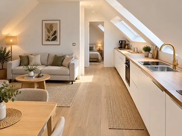 T2 MEUBLÉ NEUF TRAVERSANT 27 m² - SAINT-RENAN - 810 CC