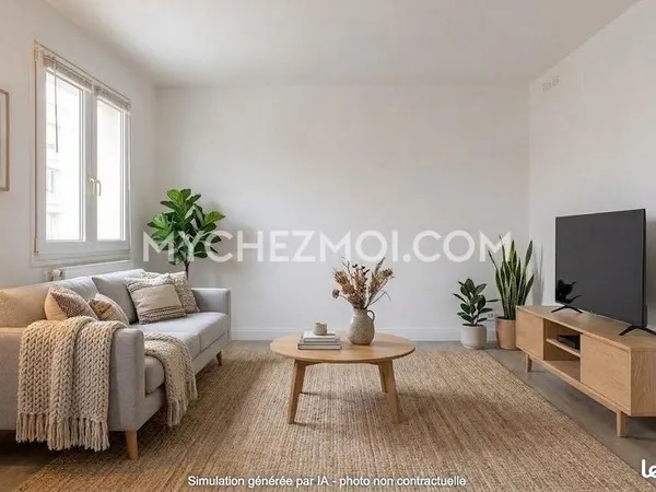 Appartement Vente 54m² Jean Macé