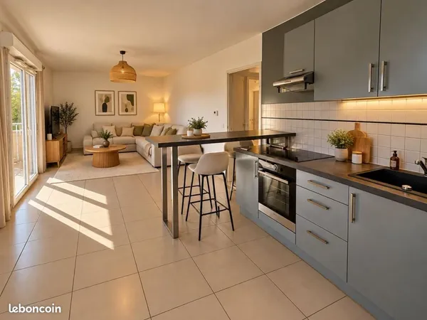 Appartement 3 pièces 61 m²