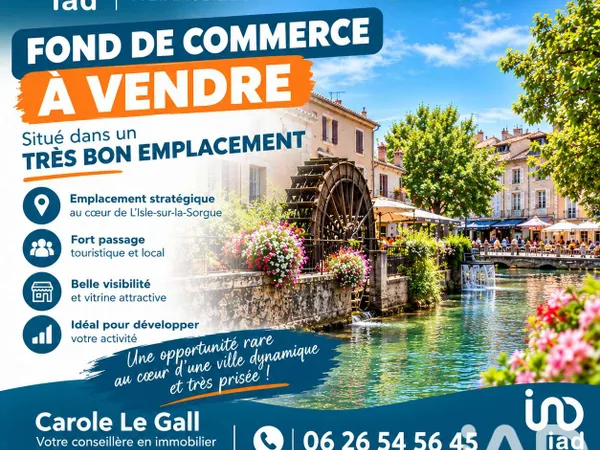 Commerce 1 pièce 26 m²