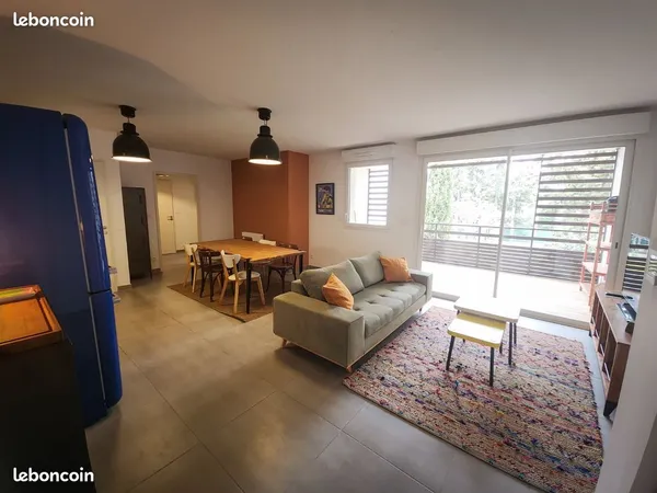 Location appartement 67m2 La Chamberte, sans vis à vis, 2020, disponible