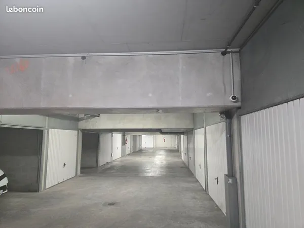 Garage fermé