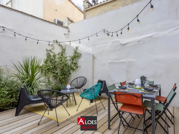 Maison Aigues-Mortes intra-muros 4 pièces, patio