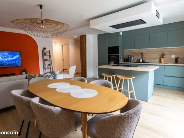 NANTES - CANCLAUX - T3 entièrement rénové avec balcon et garage fermé