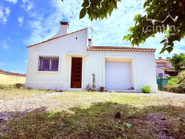 Maison T3 72 m² plain-pied - parcelle 563 m² avec garage