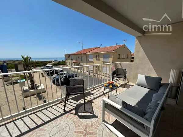 Jolie maison avec terrasse vue mer