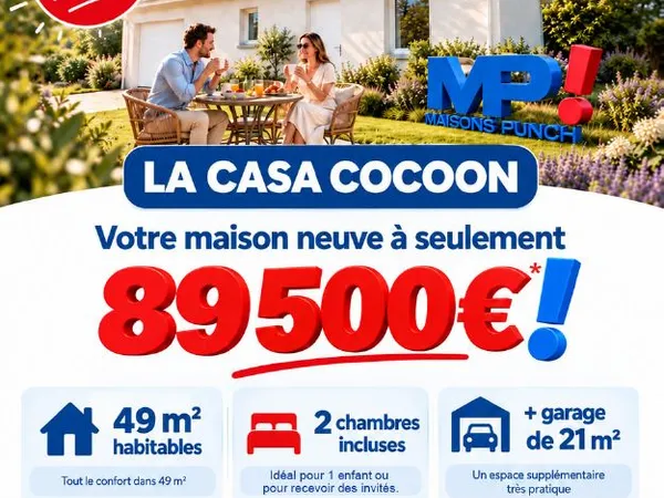 Maison 3 pièces 49 m²
