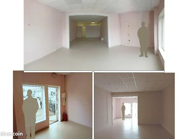 Local artisanal de 47 m² pour commerce, bureau, local médical, artisanal ... avec salle de réception