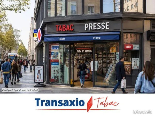 Fonds de commerce tabac 70 m²