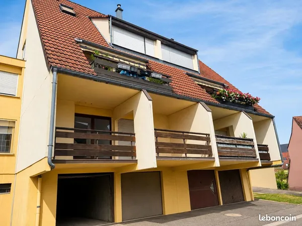 Colmar - bel appartement avec balcon de 25 m², garage et parking