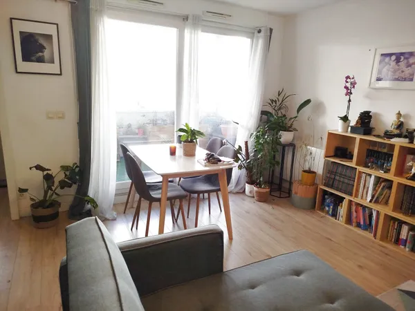 Bègles à vendre T2 spacieux de 46,36m2 avec terrasse, Bègles