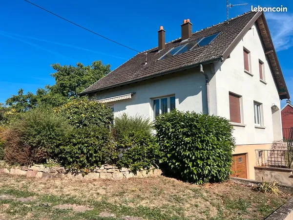 Exclu home&toits ingersheim spacieuse maison familiale sur 12.26 ares
