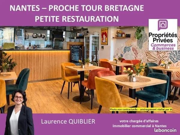 Fonds de commerce restauration rapide 129 m²