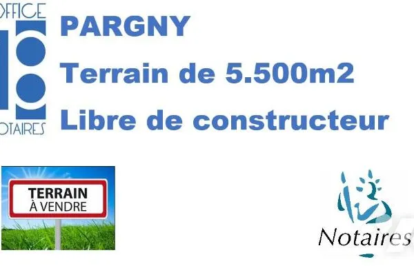 Terrain 5517 m²
