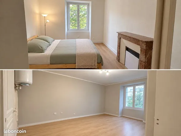 T2 meublé 35 m² - Coloc possible avec studio voisin - Dispo 1er nov