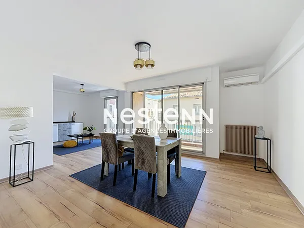 Appartement Perpignan 5 pièces 100.60 m2, terrasse et stationnement