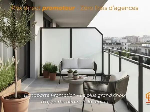 Appartement 3 pièces 60 m²