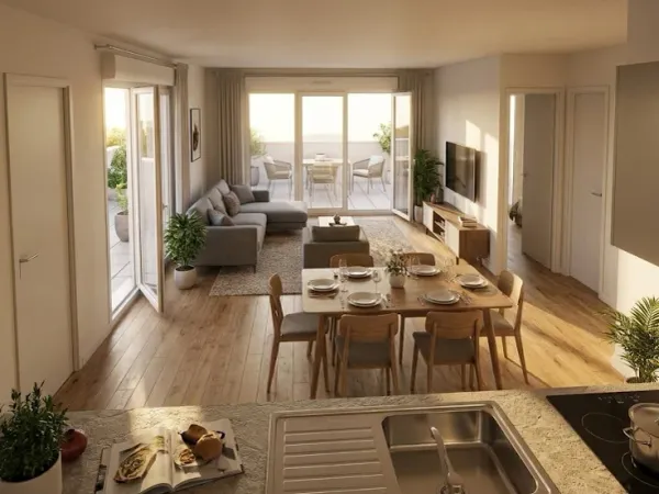 Appartement 4 pièces 86 m²