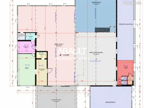 LOCAL D'ACTIVITE 650 m² BEAUZELLE