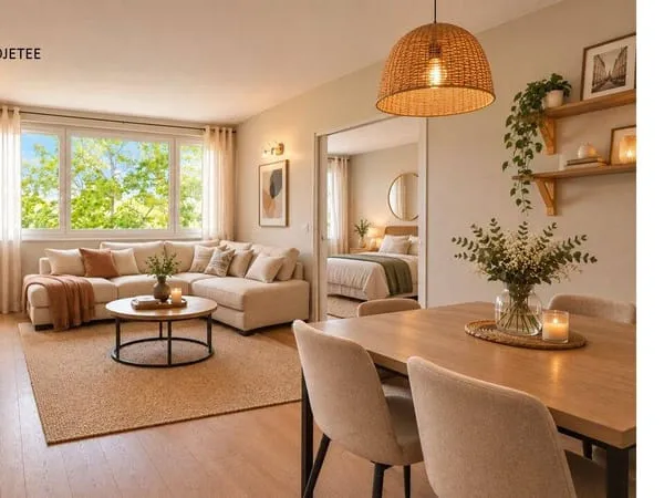 Appartement 2 pièces 43 m²