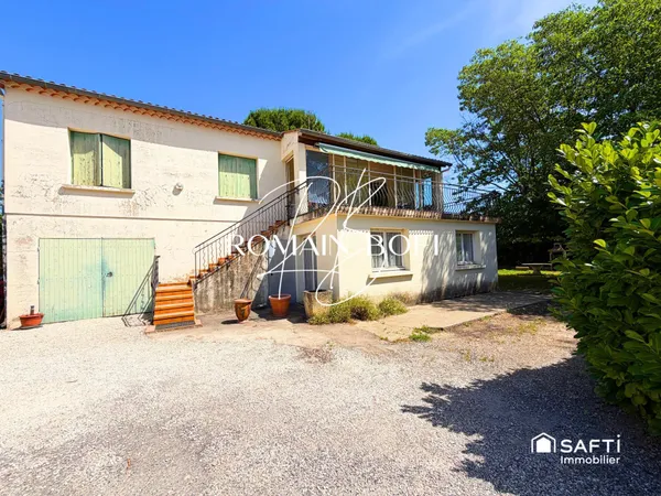 Maison 5 pièces de 125m2 sur 1368m2 de terrain