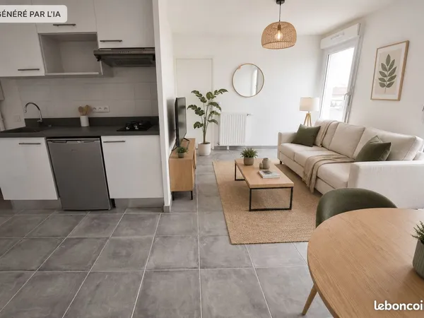 Appartement 2 pièces 46 m²